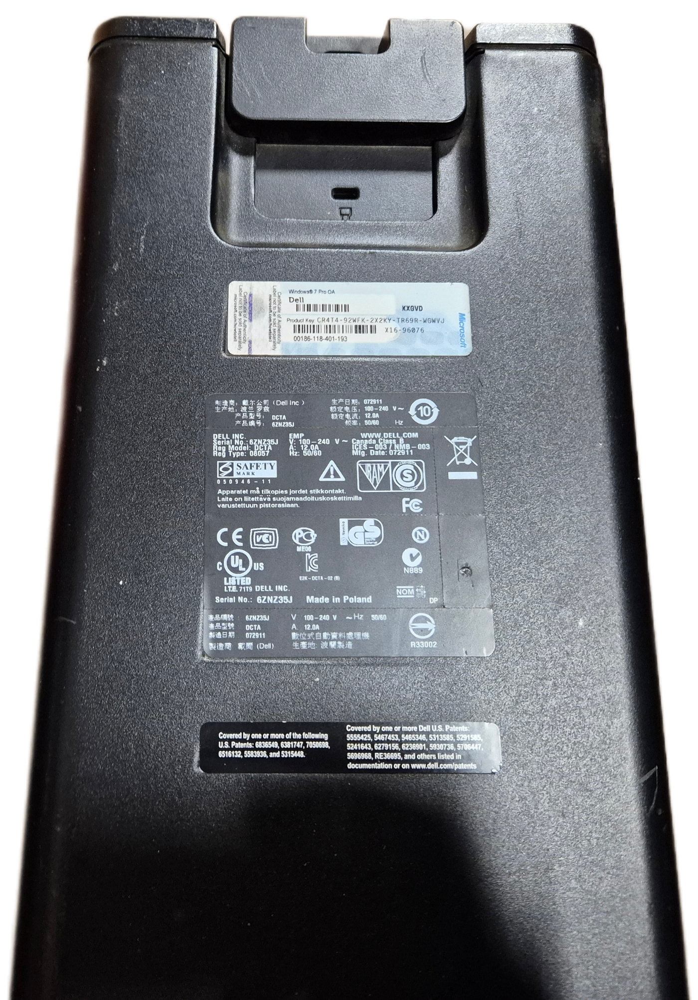 Dell Precision T5500 Xeon 5690 3.47GHz 360GB HDD 48GB RAM DVD Linux Win7Pro COA present USED