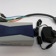 Videk 2 Port Video Splitter250MHz  350MHz ( Video Splitter WITH PSU)