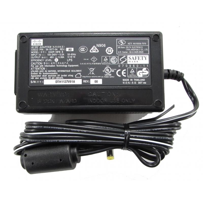 CISCO AC ADAPTOR 48V (EADP 18FB B / 34 1977 04 USED)