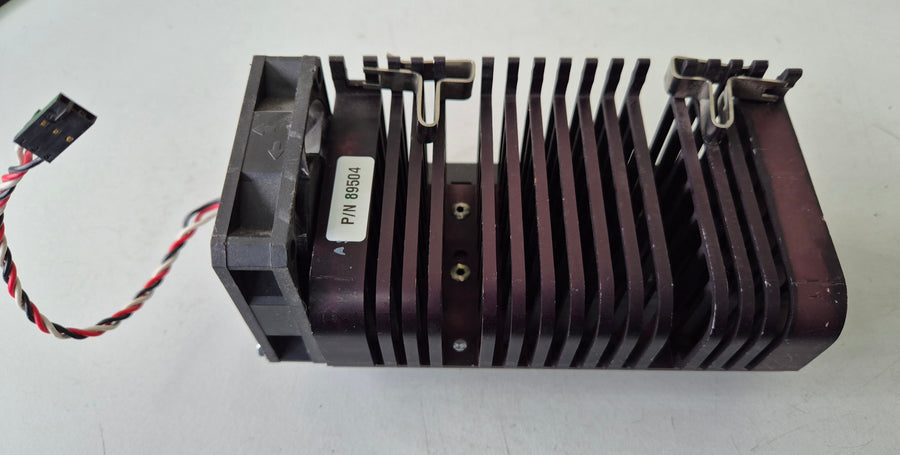 Intel Pentium II 266MHz 1-Core SECC CPU with cooler + fan ( SL2HE ) USED