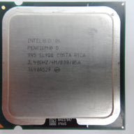 SL9QQ - Intel Pentium D SL9QQ 3.40GHz Processor. 3.40GHz/4M/800/05A - Refurbished