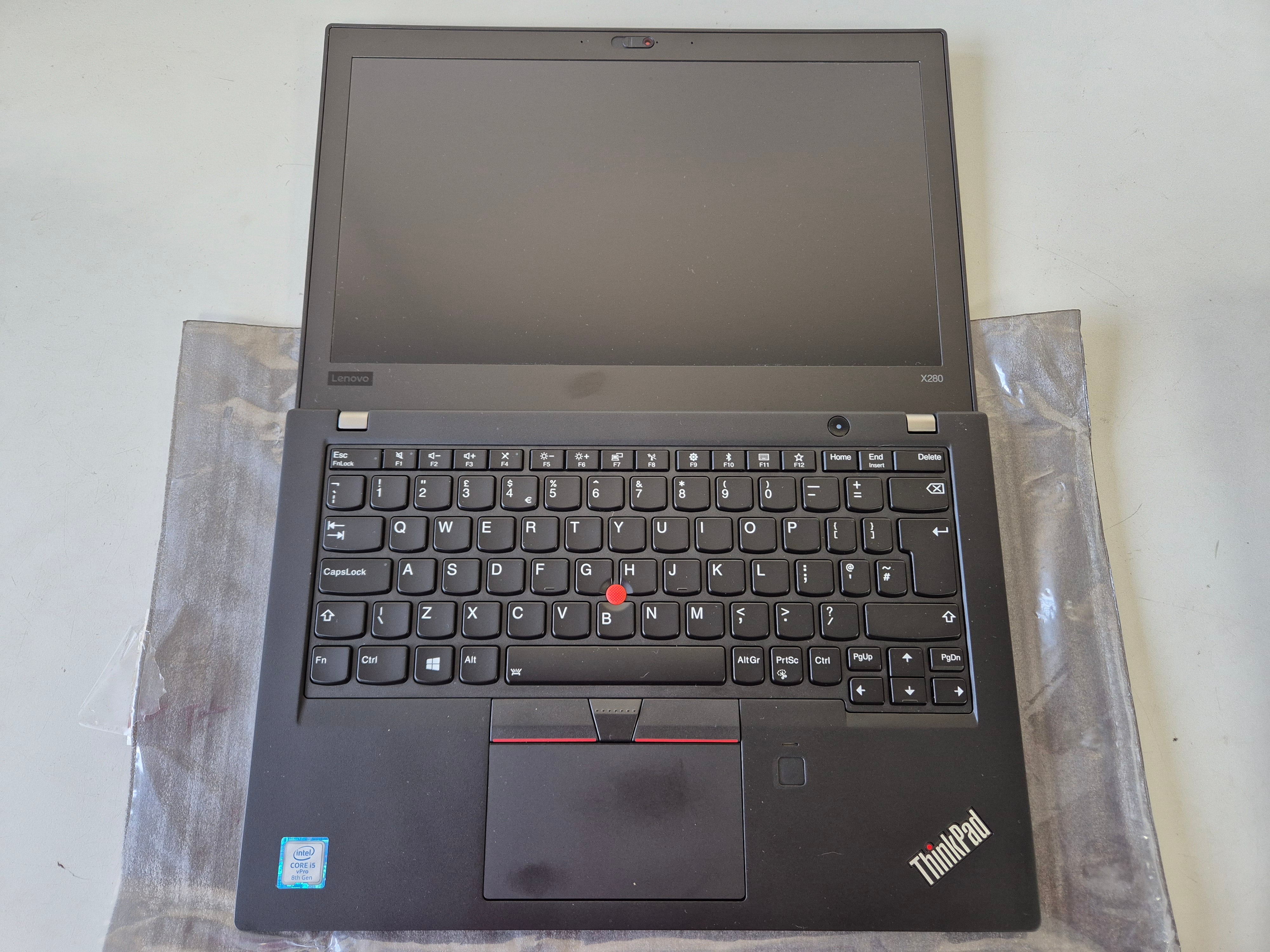 Lenovo ThinkPad X280 500GB SSD 16GB RAM i5-8350U 1.9GHz Win10 12.5" ( 20KE-S10600 ) REF