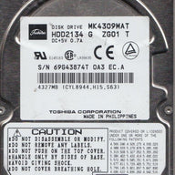 Toshiba 4.3GB IDE 4200rpm 2.5in HDD ( HDD2134 MK4309MAT ) REF