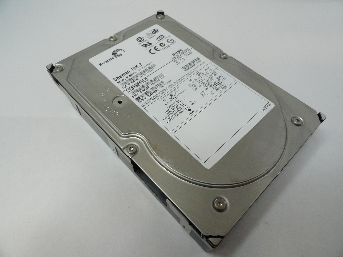 PR18768_9X3006-066_Seagate 73GB SCSI 80 Pin 10Krpm 3.5in HDD - Image3