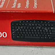 Microsoft Wired Black Keybord 500 Win32 PS/2 ( ZG6-00010 ) NEW
