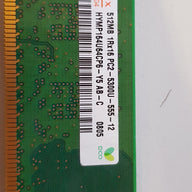 Hynix 512MB 1Rx16 PC2-5300U DDR2-667MHz non-ECC Unbuffered CL5 240-Pin DIMM Single Rank Memory Module (HYMP164U64CP6-Y5  AB-C)
