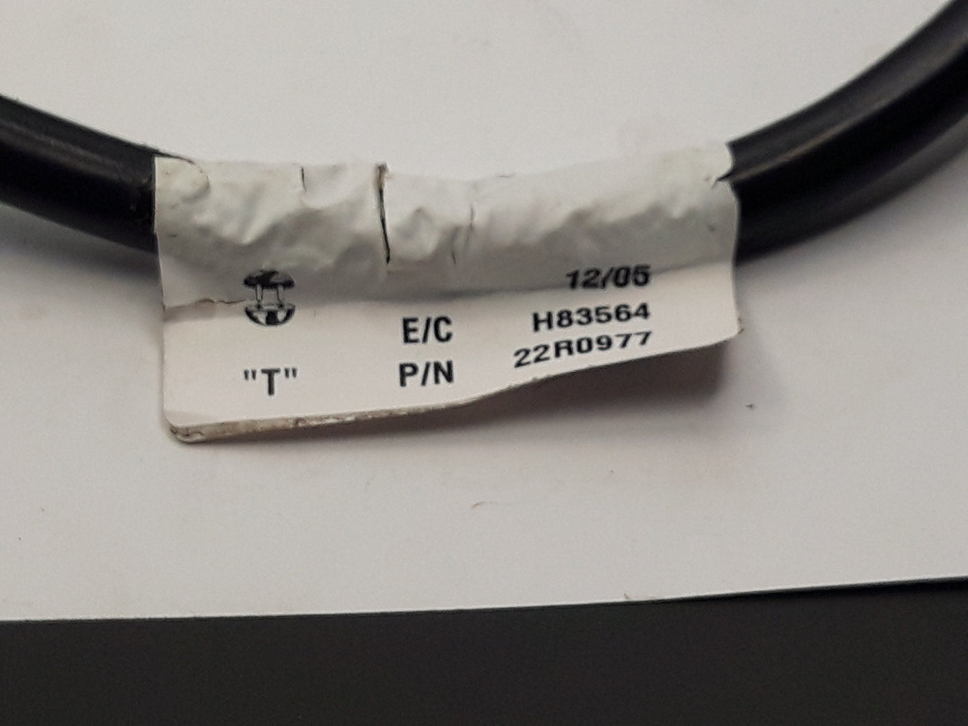 IBM T Cable ds8000 25amp 125v 1875w 2ft (22R0977 USED)