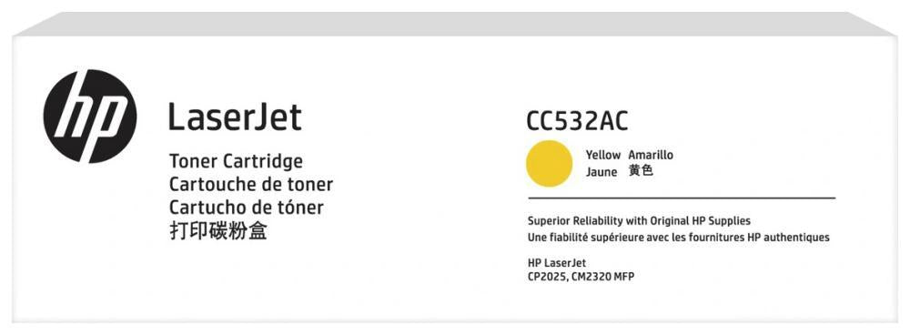 HP Laser Toner Cartridge - Yellow ( CC532AC ) NEW OLD STOCK FINAL SALE