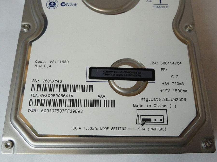 Maxtor 300Gb SATA 7200rpm 3.5in HDD ( 6V300F0 ) REF