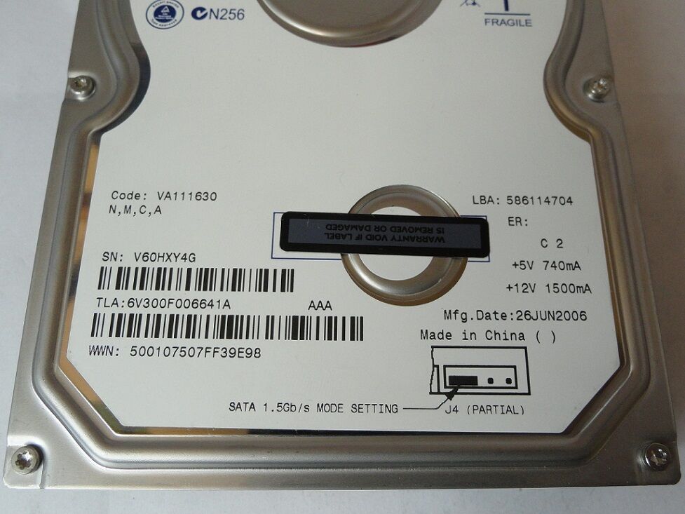 Maxtor 300Gb SATA 7200rpm 3.5in HDD ( 6V300F0 ) REF