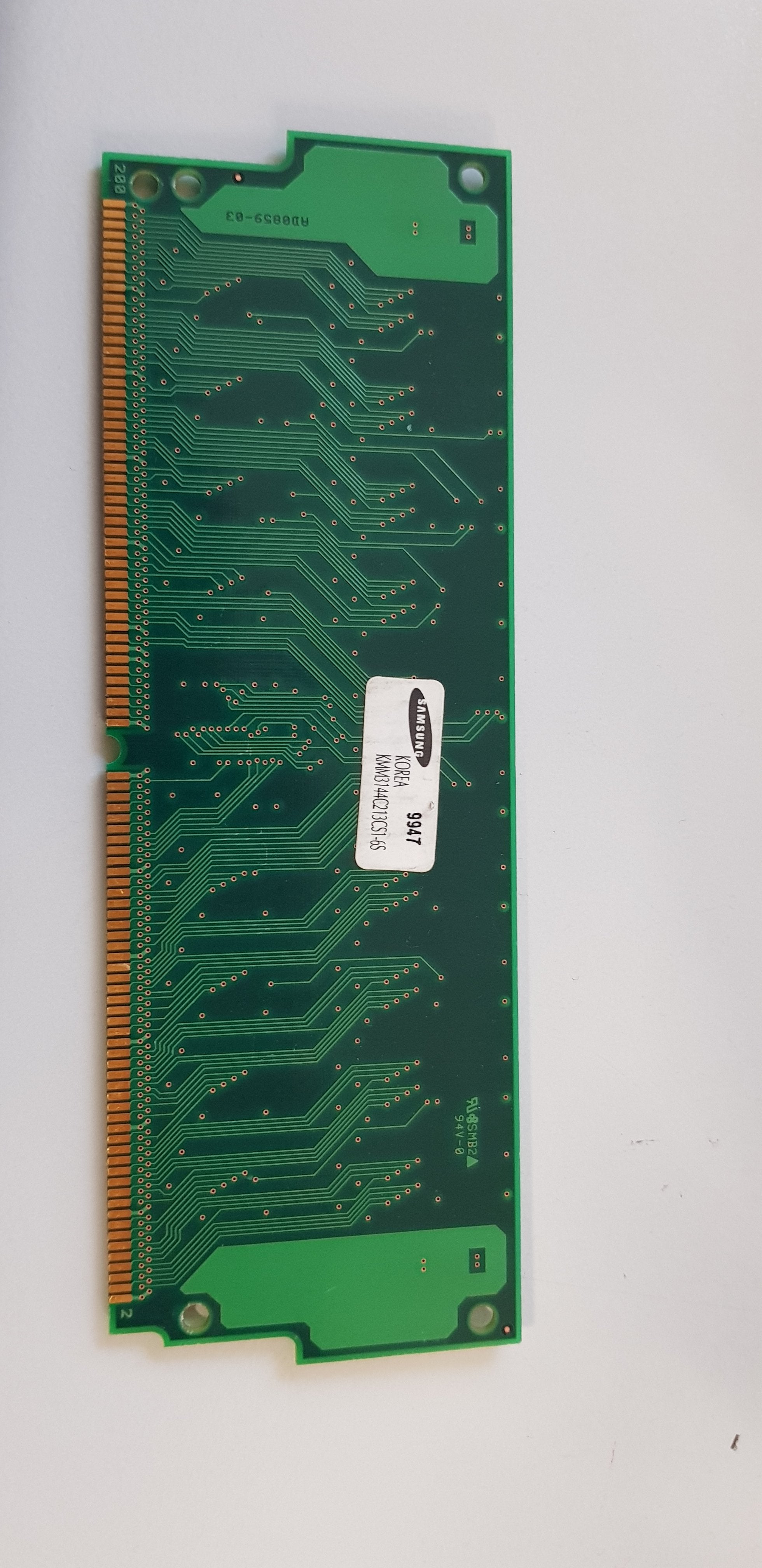 Samsung 64MB Kit (2 X 32MB) SIMM Memory Module (KMM3144C213CS16S)