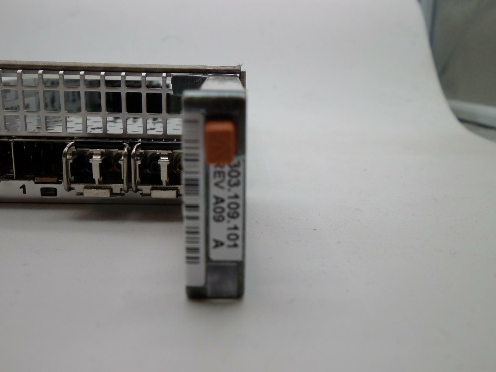 EMC 4GB Fibre Channel 4-Port FE I/O card w/latch ( 303-109-101A SLIC06 ) REF