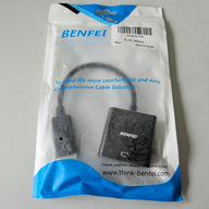 Benfei Male to Female DisplayPort to VGA Adaptor ( B_UK_99black ) NEW