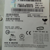 PR12995_17R6169_Hitachi IBM 18.2GB SCSI 80Pin 10Krpm 3.5in HDD - Image2