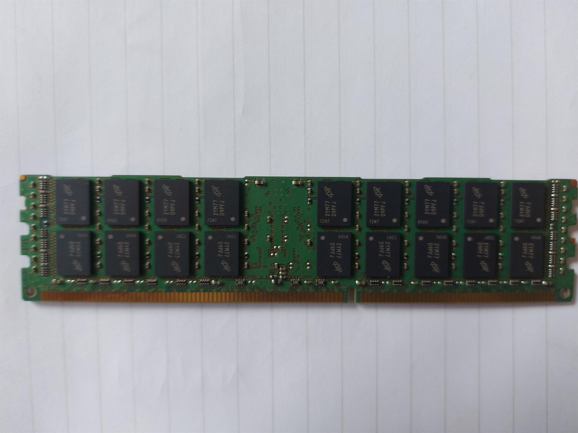 Micron/Crucial 8GB PC3-8500 DDR3-1066MHz ECC Registered CL7 240-Pin DIMM 1.35V Low Voltage Quad Rank Memory Module (MT36KSF1G72PDZ-1G1M1FG CT8G3ERSLQ81067.36FMD)