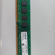 Crucial 4GB PC3-12800 DDR3 nonECC Unbuffered CL11 DIMM CT51264BA160B.C16FER2