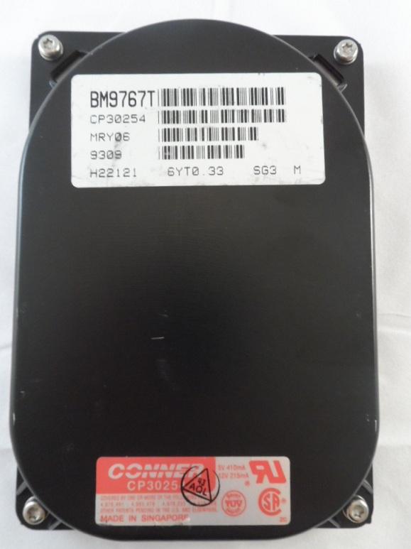MC2939_CP30254_Conner 250Mb IDE 4500rpm 3.5in HDD - Image2