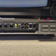 Panasonic TC-1100G Colour TV + NV-180 VHS Video Recorder ( TC-1100G ) USED
