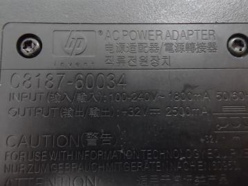 HP AC Power Supply Adapter 32V C8187-60034 ( C8187-60034 C8187-60034    HP )