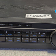 HIKVision 16 Channel Turbo HD DVR - 2x4TB HD - password reset - damaged connector - DVD requires new band ( DS-7316HQHI-SH ) USED