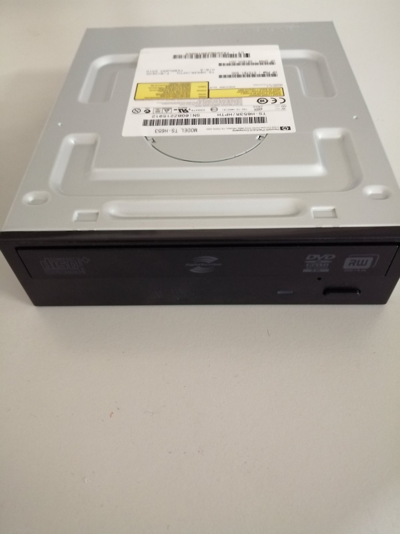HP  DVD±RW Dual Layer Lightscribe SATA Optical Drive TS-653R /HPTH ( 575781- 500