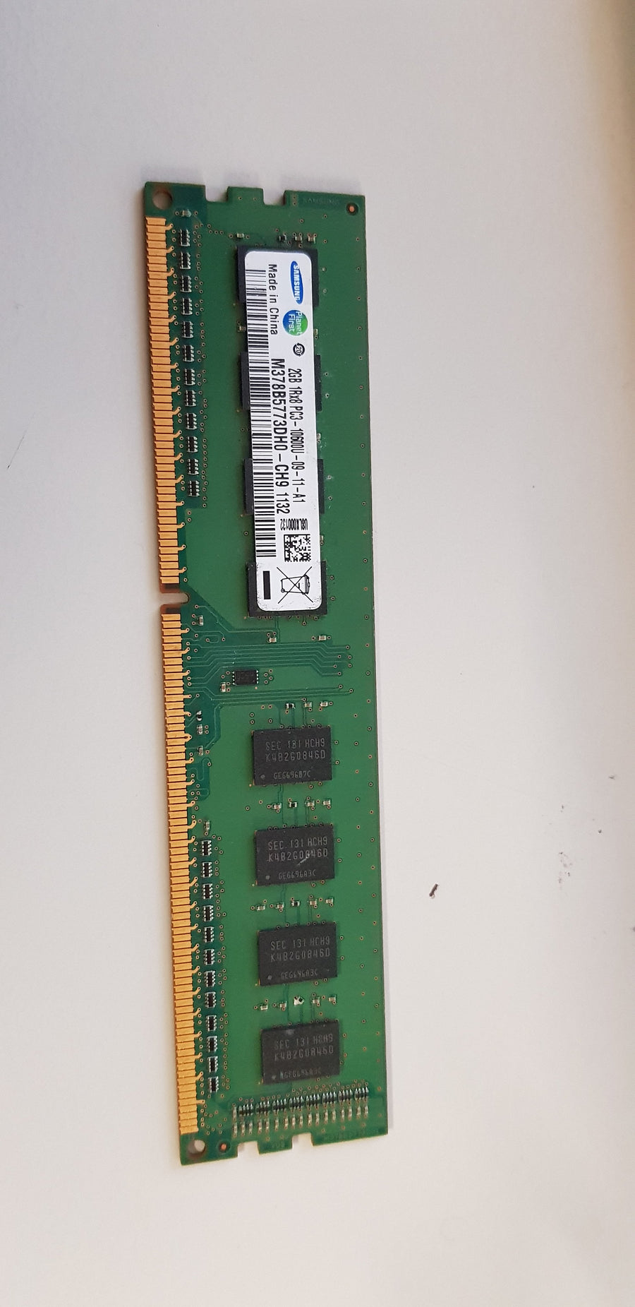 Samsung 2GB DDR3 1333 256Mx64 CL9 (M378B5773DH0-CH9 REF)