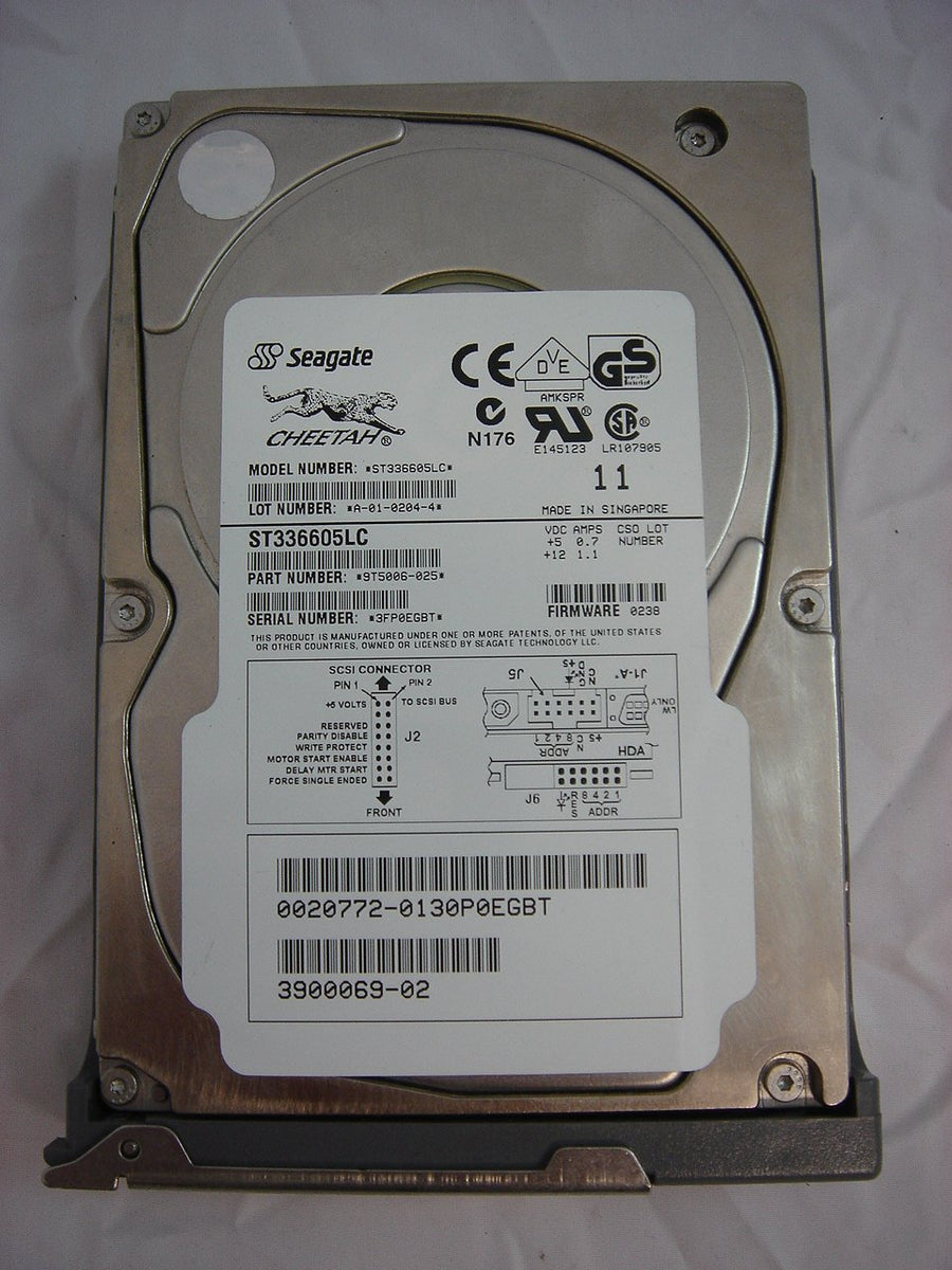 540-4521 - SUN Seagate 36Gb SCSI 80pin 3.5in HDD With Spud - Refurbished
