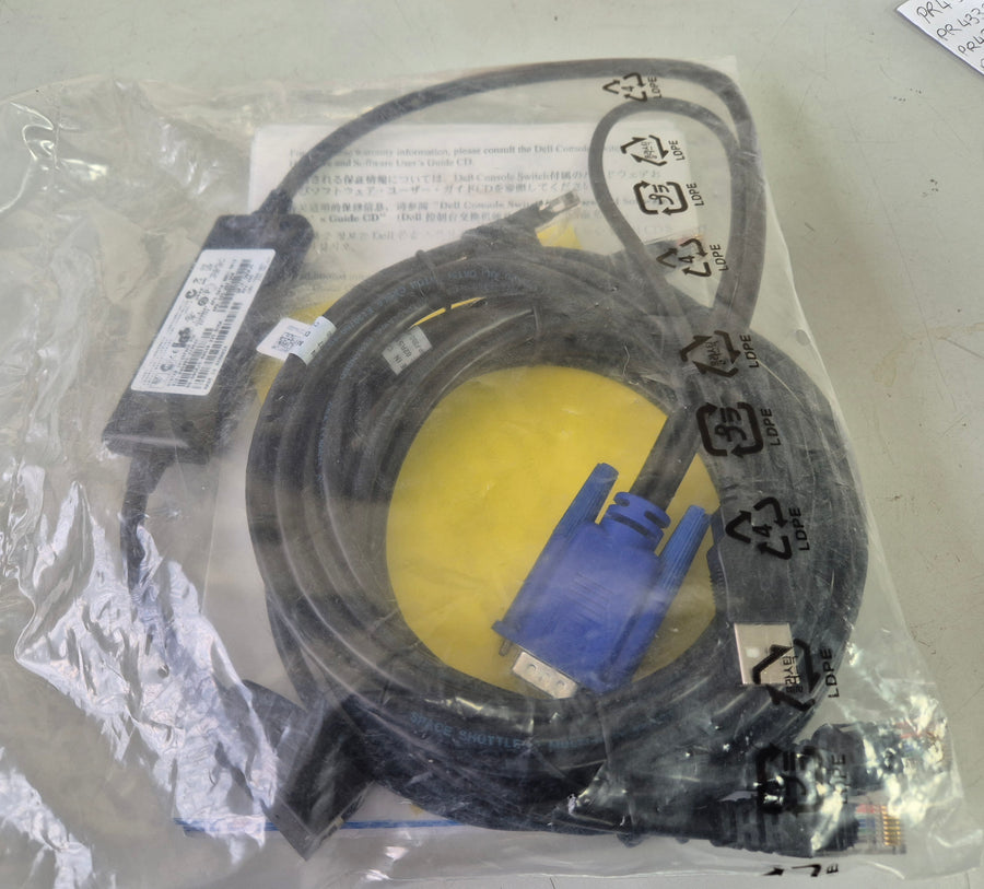 Dell USB KVM Switch POD Module Cable ( 0K5GRD 09CKJ5 520-294-506 ) NEW