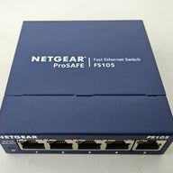 Netgear ProSAFE 5-Port 10/100 Fast Ethernet Switch WITH PSU ( FS105 FS105V3 ) USED