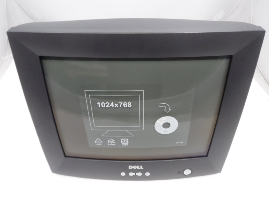 0W9598 - Dell E773C 17" Colour CRT Monitor Blue - NOB