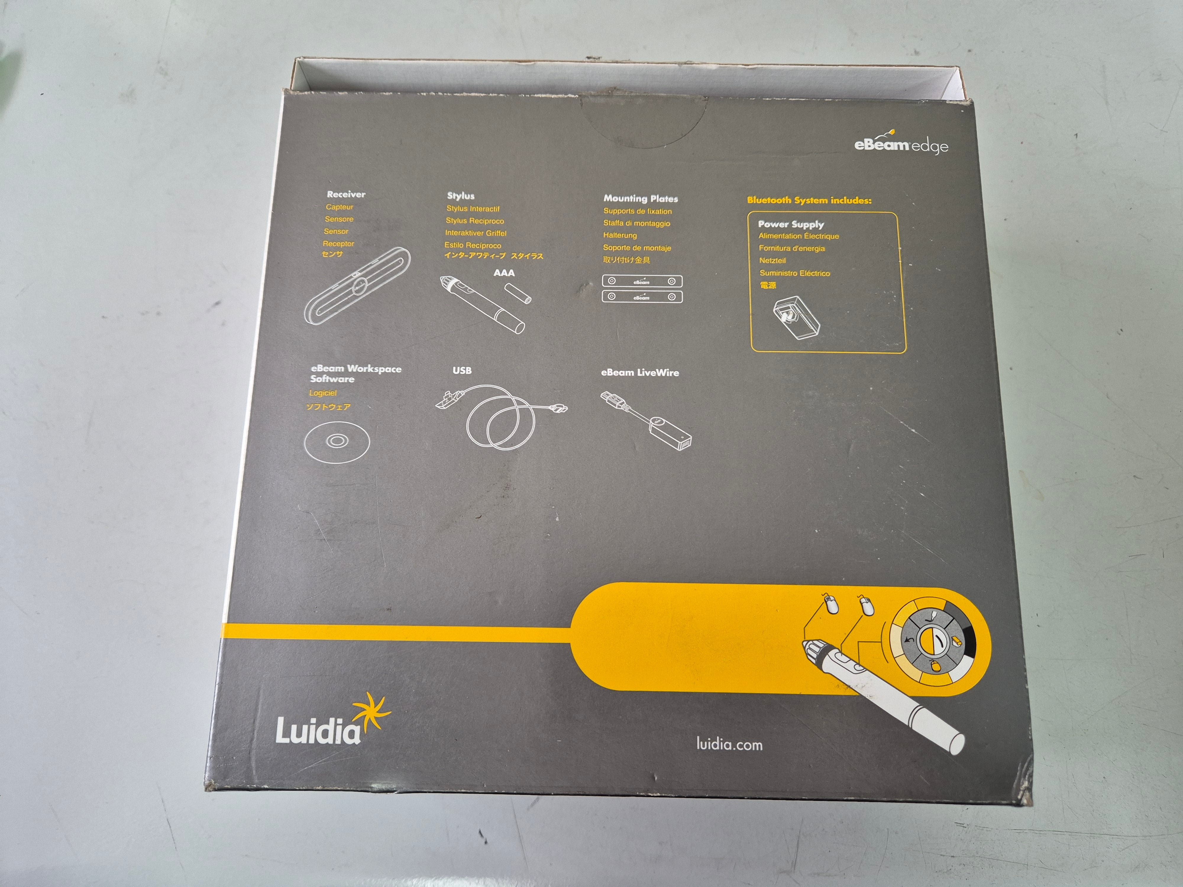 Luidia eBeam Edge with NEW pen - NO PSU USED