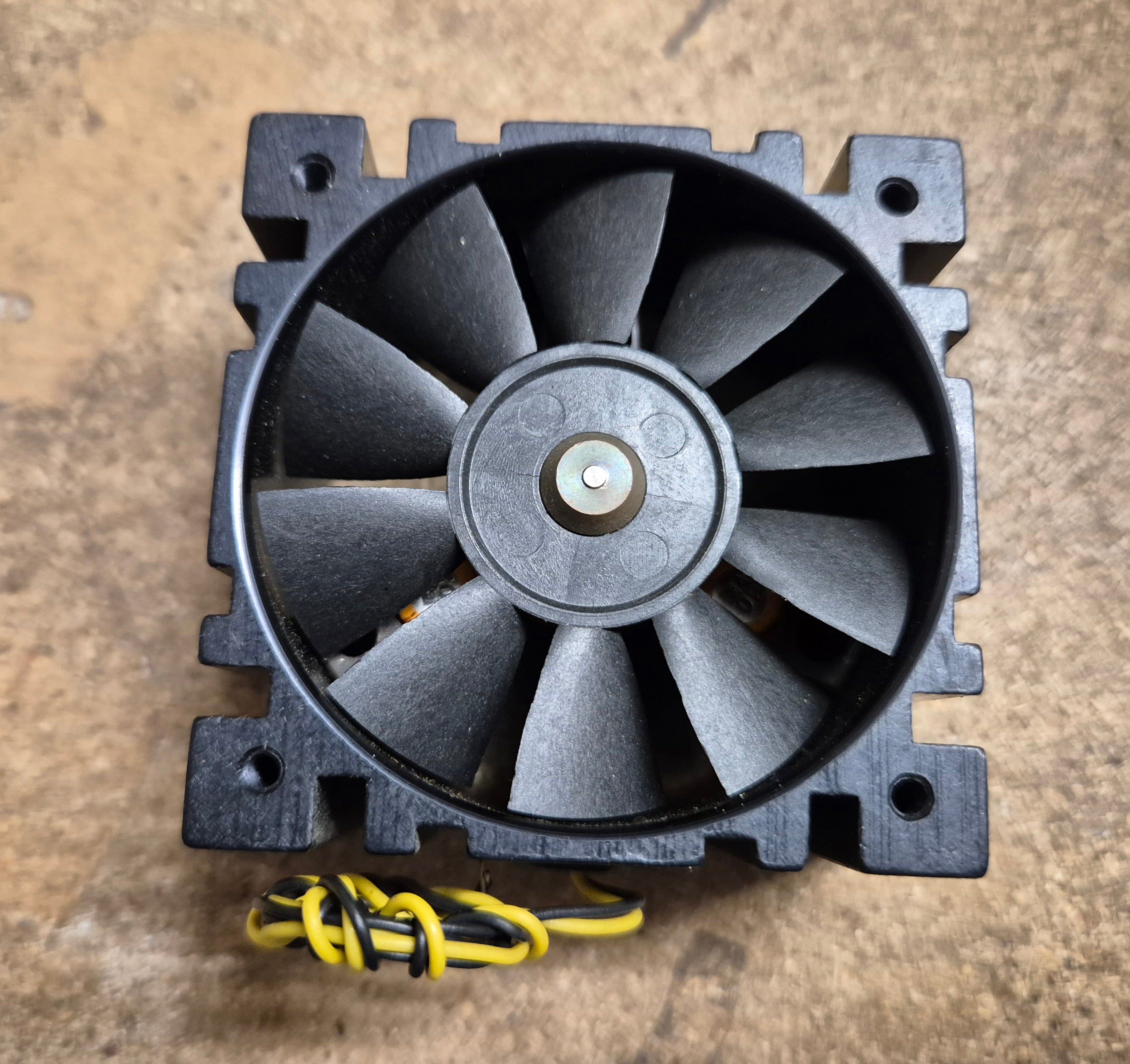 Micronel AG 12V 50-60Hz AC Brushless Fan ( 750029 V571M 012AS ) USED