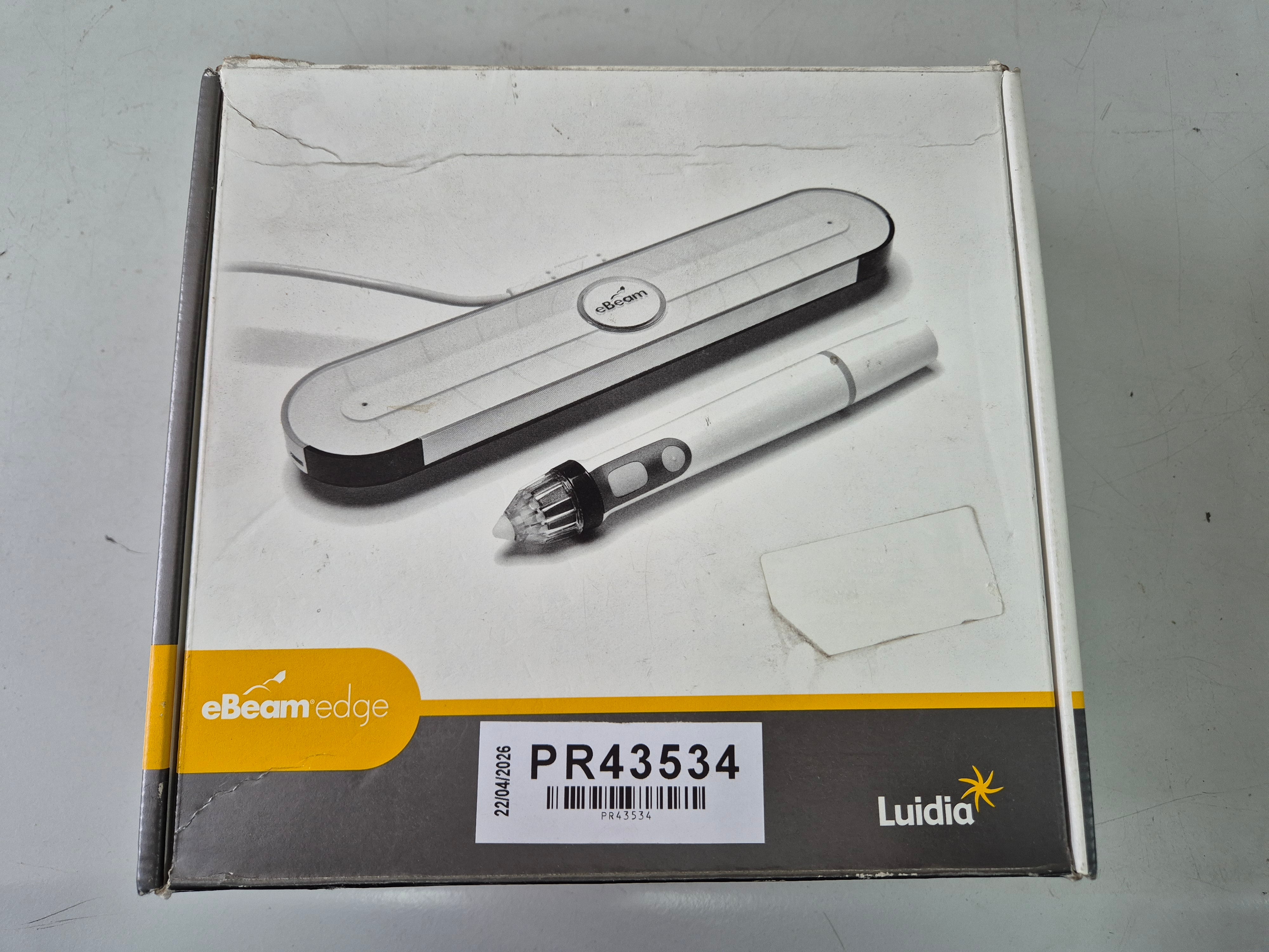 Luidia eBeam Edge with NEW pen - NO PSU USED