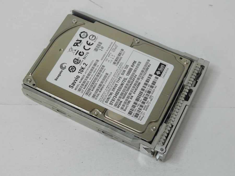 9F4066-044 - Seagate SUN 72GB SAS 10Krpm 2.5in HDD in Caddy - Refurbished