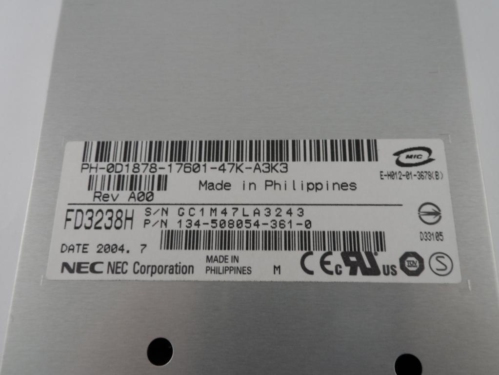 0D1878 - Dell / NEC FD3238H 3.5" 1.44mb Floppy Disk Drive - Refurbished