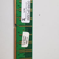 Delta 512MB RAM DDR PC-3200 DIMM Memory Module (DDR512PC3200)