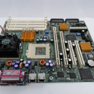 GA-6EXDR - Gigabyte GA-6EXDR Motherboard ATX Socket 370 ServerSet III LE. 2 x Intel Pentium 3 CPU Sockets ( 1 x Fitted With SL52R / Heatsink & Fan C5010T12MV ) - USED