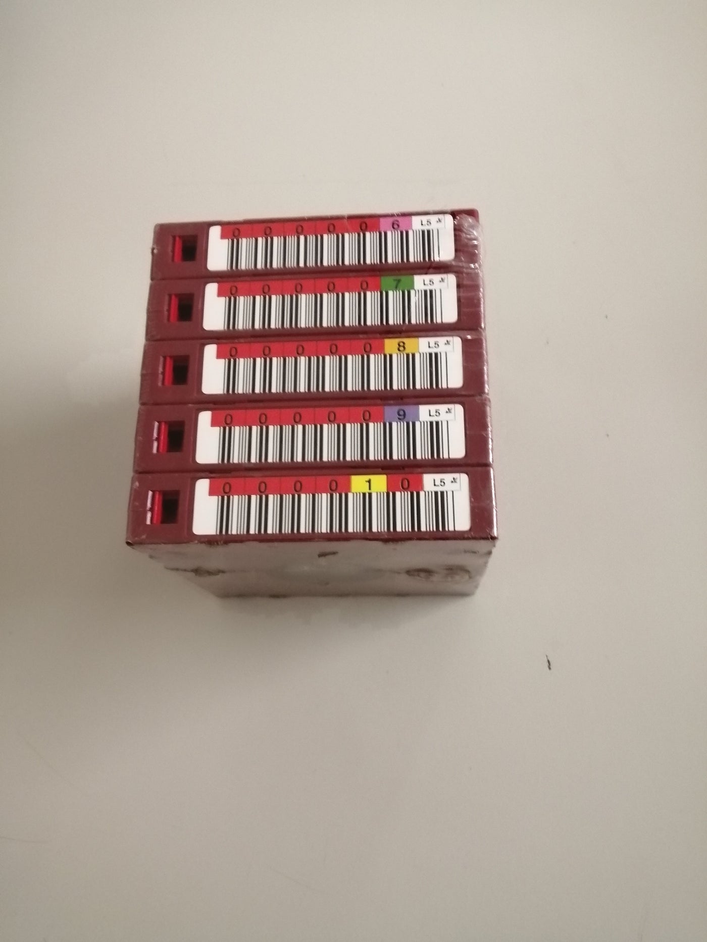 Quantum Ultrium LTO-5 Tape Cartridge SEALED PACK of 5 (MR-L5MQN-01 NEW)