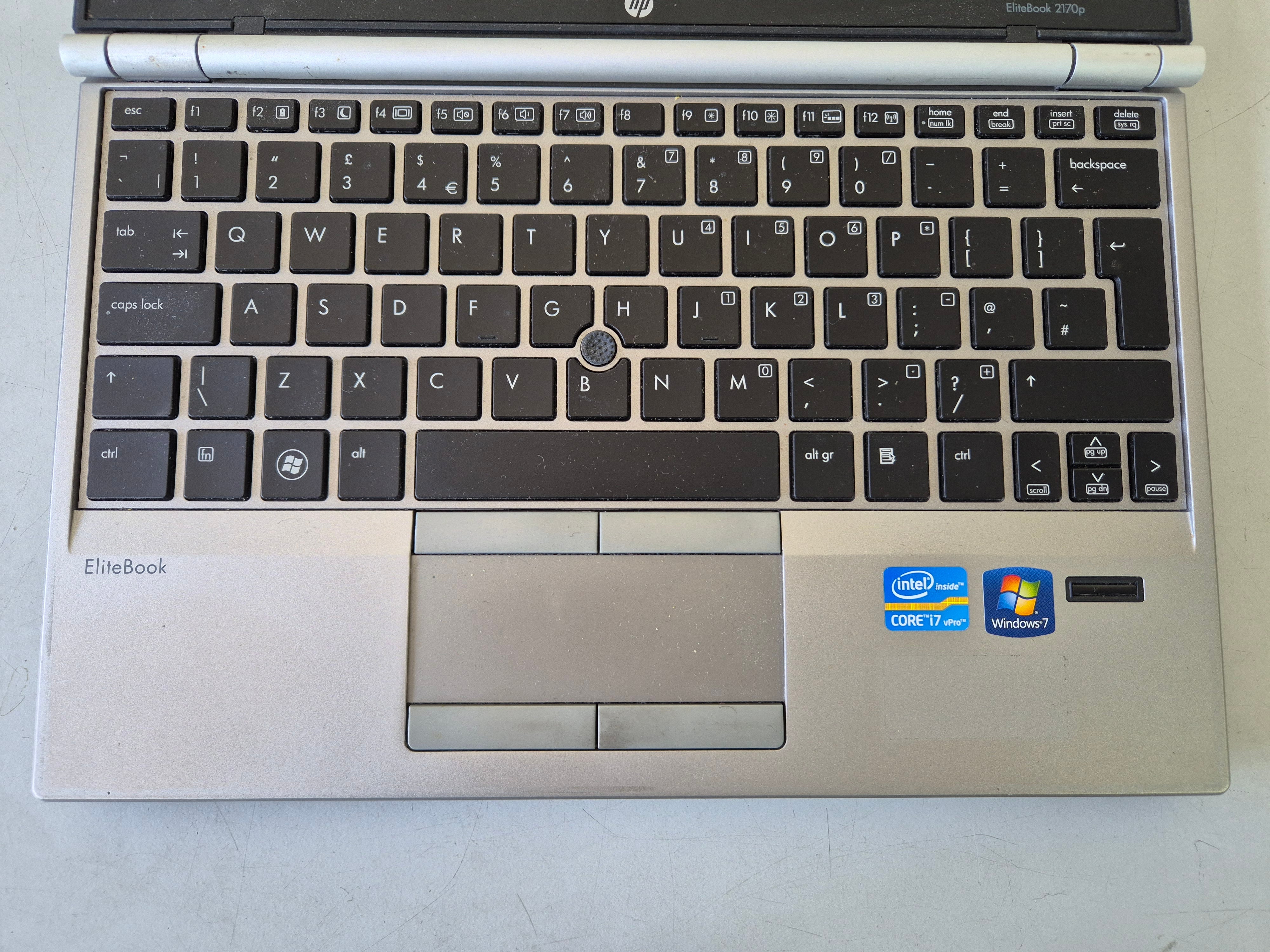 HP EliteBook 2170p NO RAM NO OS NO HDD i7-3667U 2GHz 11.6" BIOS PASSWORD SPR