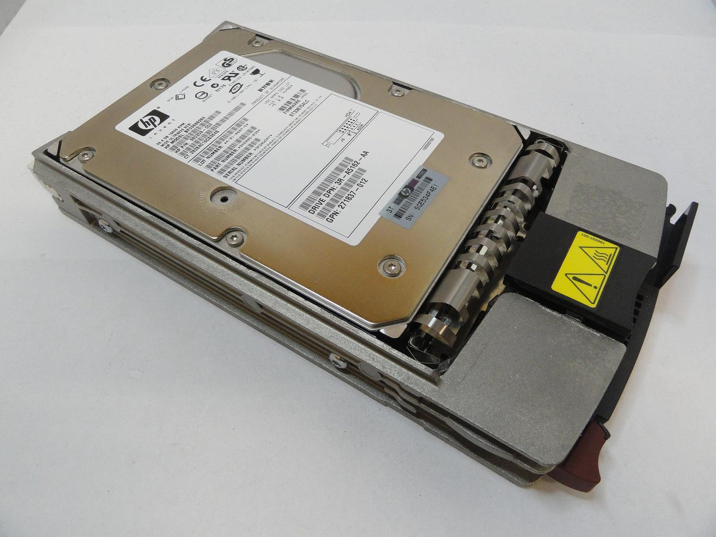 9X6006-030 - Seagate HP 36.4GB SCSI 80 Pin 15Krpm 3.5in HDD in Caddy - Refurbished