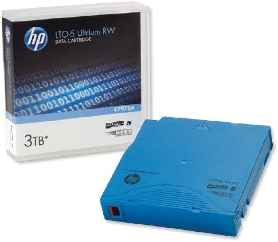 HP LTO Ultrium-5 1.5TB/3TB Tape - Blue ( C7975A ) NEW