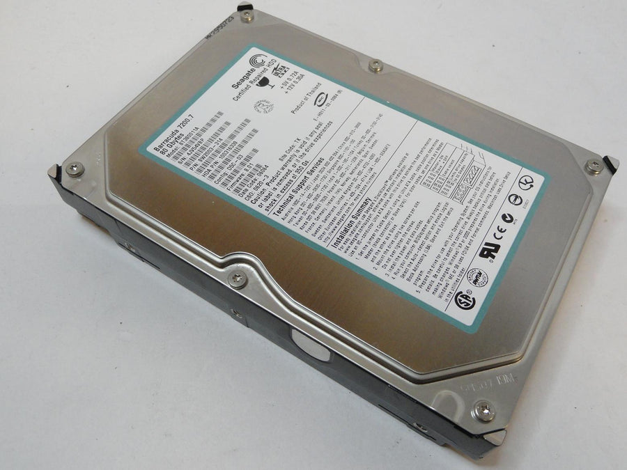 9W2003-314 - Seagate 80GB IDE 7200rpm 3.5in Certified Refurbished HDD - Refurbished