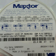 Maxtor 20GB IDE 5400rpm 3.5in HDD ( 2B020H1 ) REF