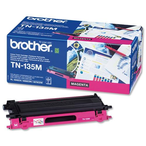 Brother High Yield Magenta Toner Cartridge ( TN-135M ) NEW OLD STOCK FINAL SALE