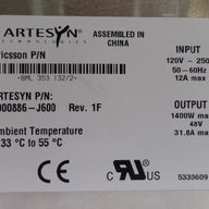 Ericsson BMl 353 132/2 PSU-AC Unit ( BML 353 132/2 R1E 7000886-J600 REV.1F ) USED