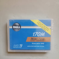 Dell 0W3552 Dat72 36/72gb Data Tape Cartridge ( 0W3552 NEW )