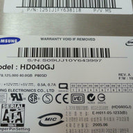 Samsung Dell 40GB SATA 7200rpm 3.5in HDD ( HD040GJ DC072 0DC072 ) REF