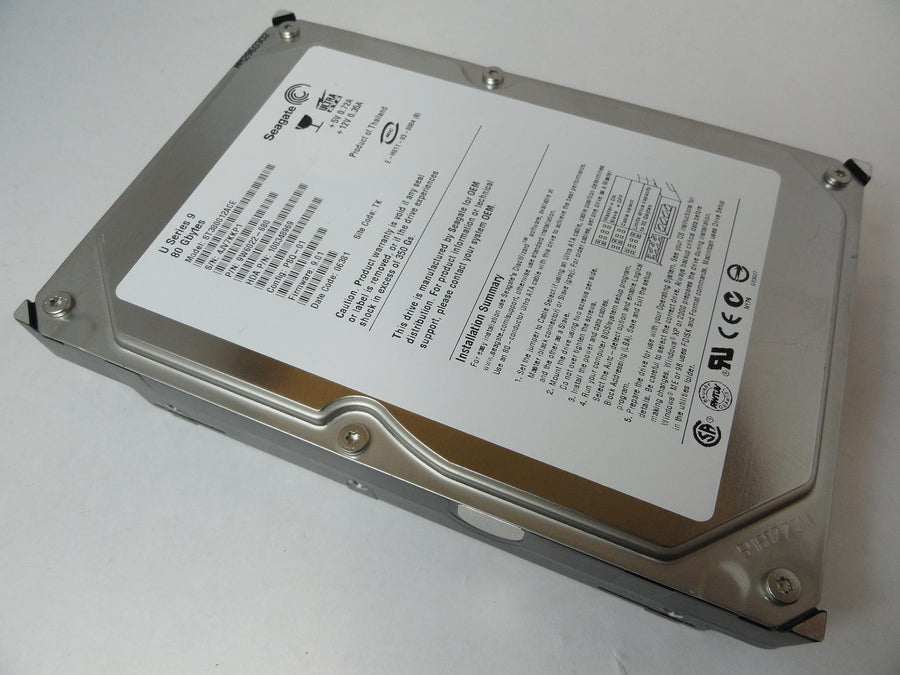 9W6022-680 - Seagate 80GB IDE 7200rpm 3.5in HDD - Refurbished