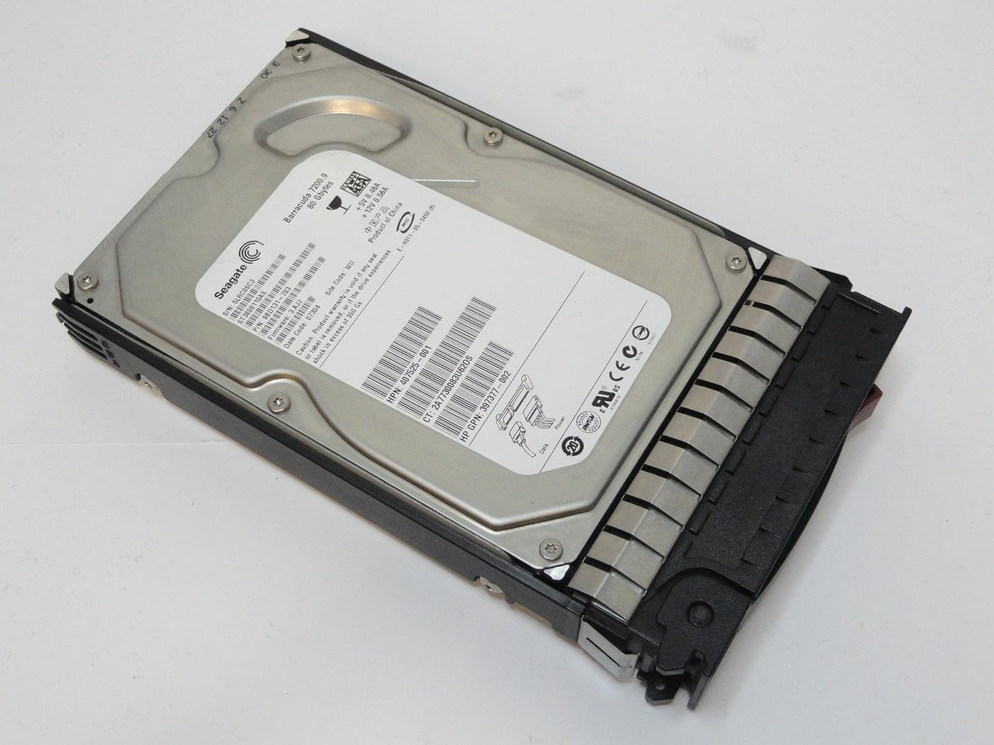 9BD131-783 - Seagate HP 80GB SATA 7200rpm 3.5in Barracuda 7200.9 HDD in Caddy - USED