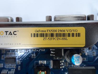 PR19873_188-02N35-00AZT_ZOTAC GeForce FX 5200 256Mb Computer Video Card - Image2